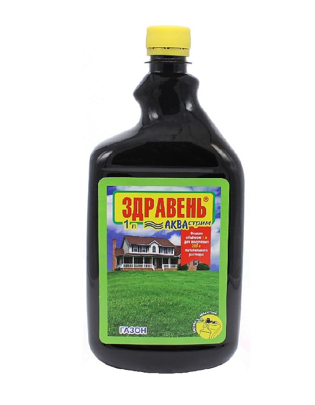 Удобрение Здравень АКВА для газонов 